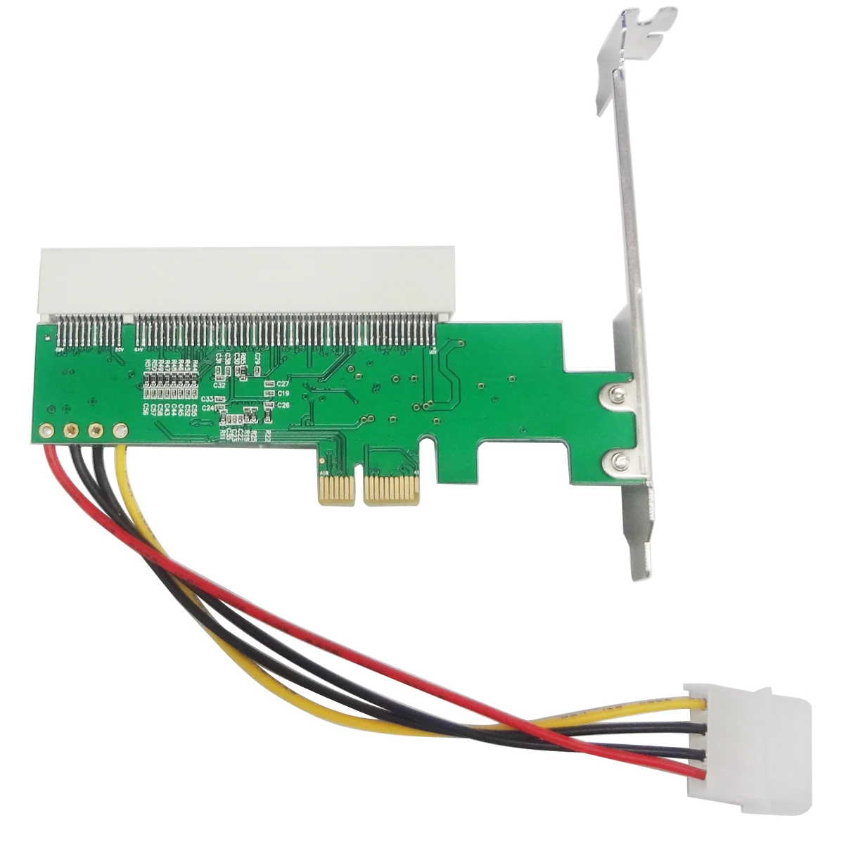 PCI E PCI-E PCI Express X1 do PCI Riser Card Karta magistrali Wysokowydajny konwerter USB 3.0 Kabel do komputerów stacjonarnych ASM1083 Chip