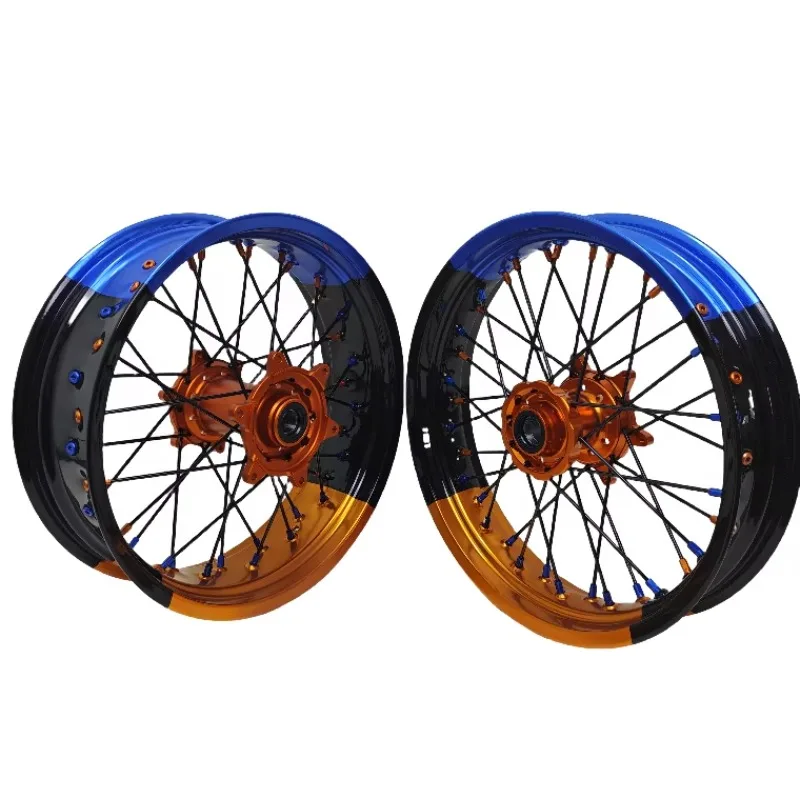 Fit TX/FX 125-450 2017 16/17 Front Wheel 7116-T6 Aluminum Alloy Three Colors Rims Superbike Wheels