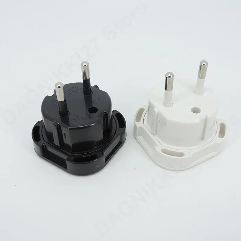 1pcs UK To EU US AU Europe European Universal Travel Charger Adapter Plug Converter 2 PiN Wall Plug Socket v