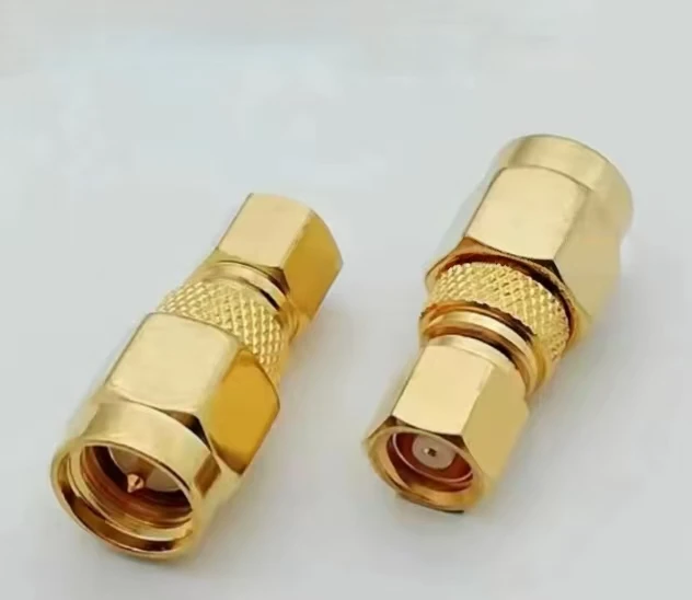 200PCS RF coaxial coax adapter SMA male to SMC Female Plug RF Connector