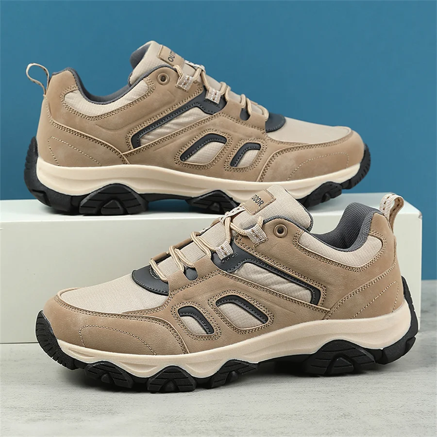 

Men's Plus Size Hiking Boots - 2025 Autumn Winter New Non-Slip Wear-Resistant Outdoor Trekking Casual Sports Shoes