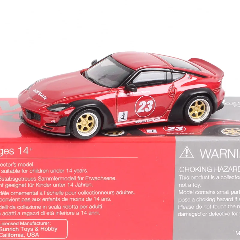 Minigt 1/64 escala nissan skyline gtr racing z defender 90 honda civic cadillac v datsun 510 captador diecast modelo de carro brinquedo