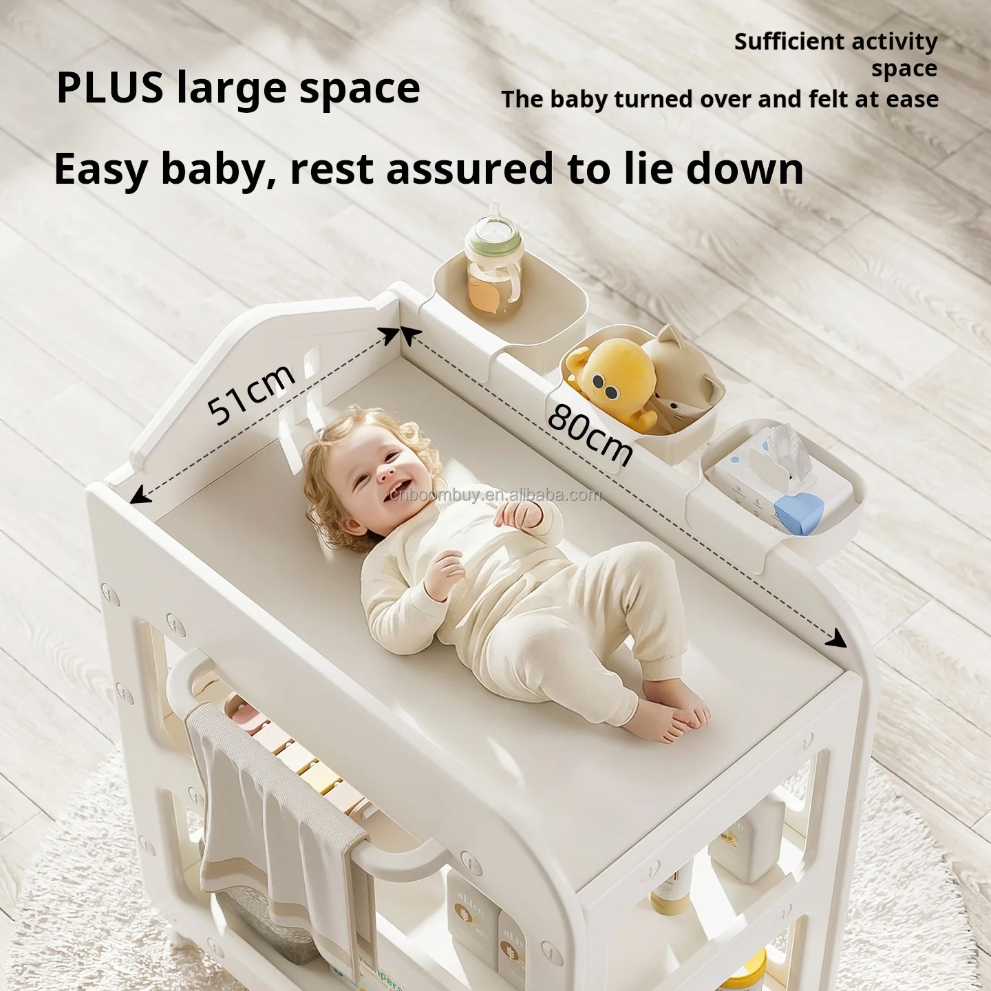 Mesa Cambiador de Pañales Port - Baby Nursery Dresser Changing Table reseña y precio