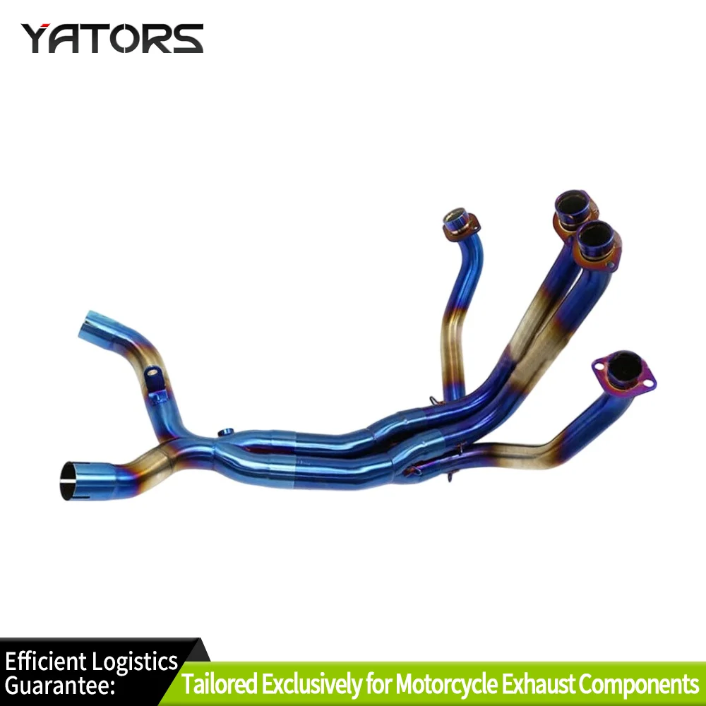 Für Kawasaki Z1000 10-18 Auspuffrohre Auspuffanlagen Motorrad Kompletter Auspuff Schalldämpfer Vorderrohr Krümmerrohr – Detail 2