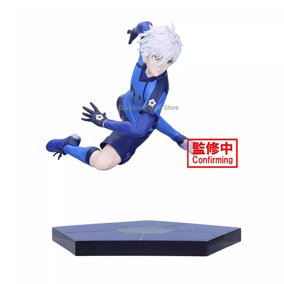 Original Genuine Banpresto BLUELOCK BLUE LOCK Figure 16cm Seishiro Nagi PVC Model Kids Toys Christmas Gift Glazovin Wholesale