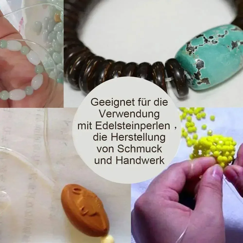 ブレスレット用の弾性コード,クリスタルコード,ストレッチビーズコード,ジュエリー作り,バッグあたり6ロール