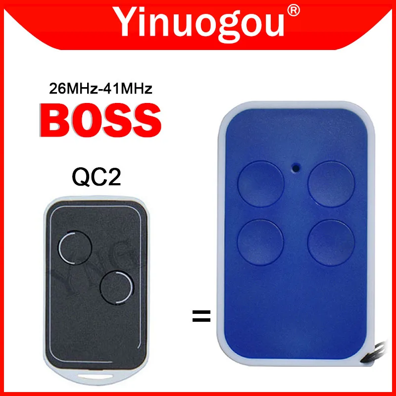 BOSS QC2 Garage Door Remote Control Duplicator 30.875MHz Low Frequency BOSS-QC2 Remote Control Garage Door Opener Transmitter