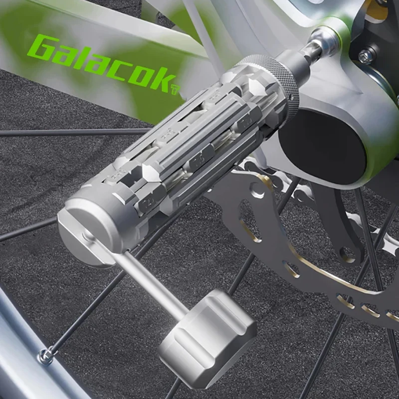 

Многофункциональный набор отверток Galacok S1 EDC с магнитными насадками Torx, Phillips, Hex и сверлами, портативный инструмент для ремонта дома и активного отдыха