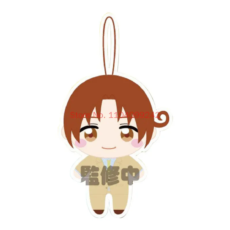 Genuine Gashapon Hetalia World Stars Plush Pendant Volume 1 8cm Anime Doll Hanging Ornament Bag Decoration Collection Gifts view 3
