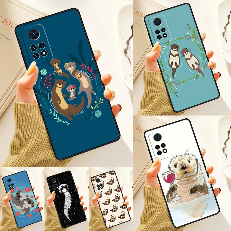 

Чехол с морской выдрой для Samsung Galaxy S24 Plus S23 S20 S21FE Lite S22 Ultra Note 20 S8 S9 S10