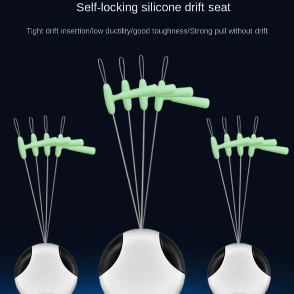 10 группа (40 шт.) Высокопрочное двухъядерное поплавковое сиденье, рыболовные принадлежности, 3 размера, рыболовные крючки, простые в использовании Т-образный стиль 10 группа (40 шт.) Высокопрочное двухъядерное поплавковое сиденье, рыболовные принадлежности, 3 размера, рыболовные крючки, простые в использовании Т-образный стиль