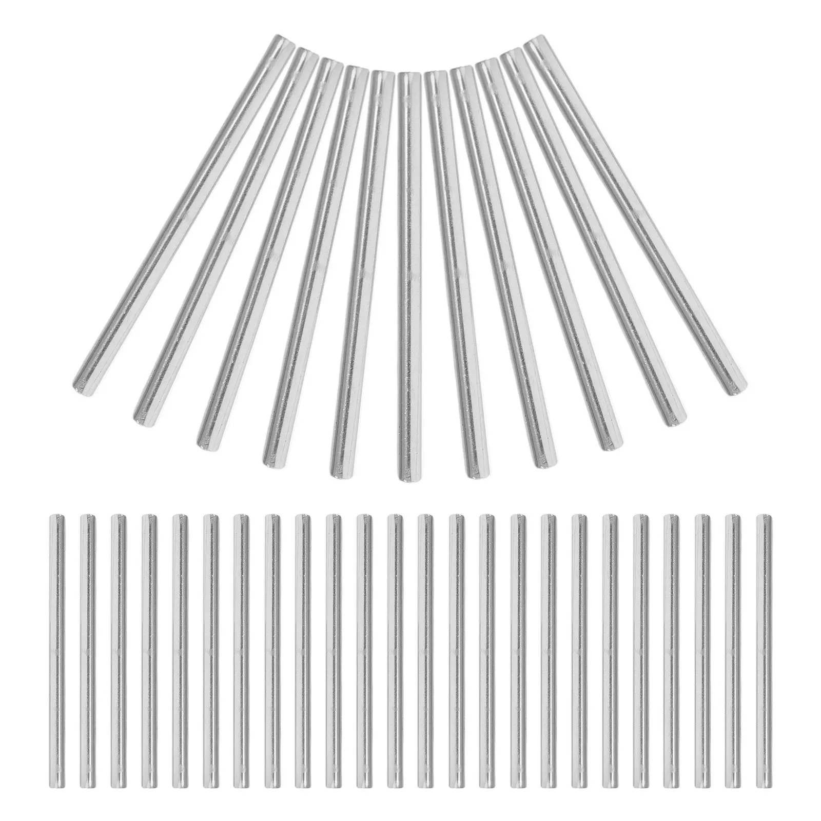 

50Pcs Metal Shelf Support Pegs M3 Stainless Steel Alignment Pins for Wardrobe Cupboard Shelves Bunk Bed Hardware Kitchen Cabinet