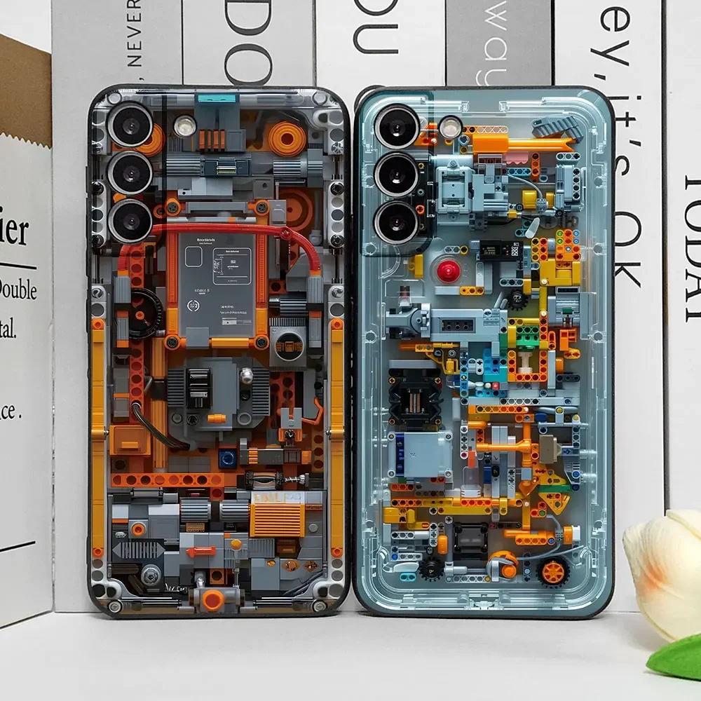 샤오미 미 11 5G 레드미 노트 9, 10, 11, 12, 11T, 12T, 포코 X5, X4, X3, NFC 소프트 커버, 크리에이티브 회로 기판 패턴 휴대폰 케이스