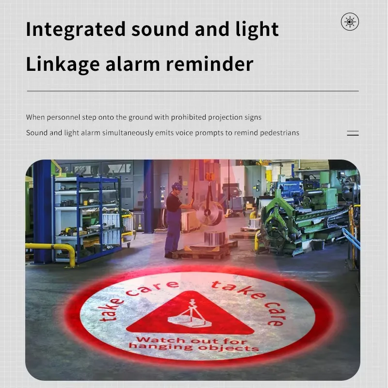 

Высокодецибельные звуковые и световые сигнализации из прочного металла, промышленные проекционные светильники, знаки безопасности.