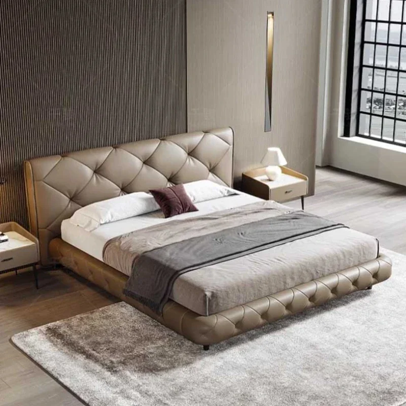 

Princess Queen Kids Double Bed Frame Wood High End King Size Frame Double Bed Girl Aesthetic Modern Beliche Unique Furniture