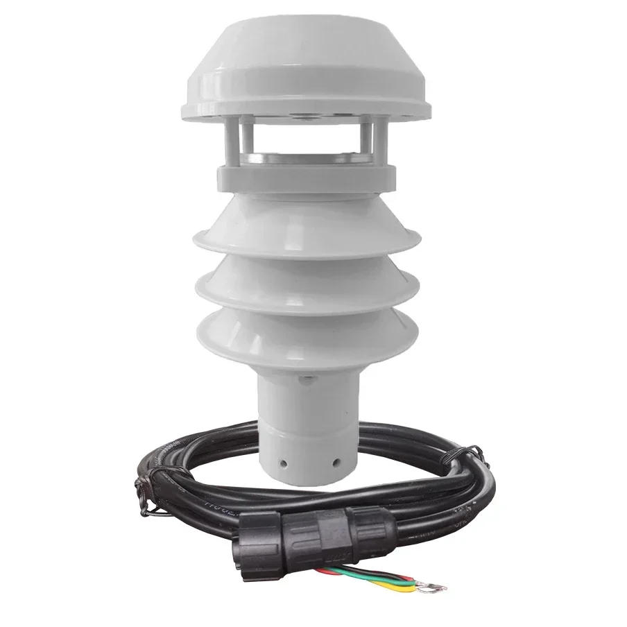 

HY-SA6E ultrasonic Multifunction aquaculture Weather Station with Wind Direction direction temperature humidity pressure rain