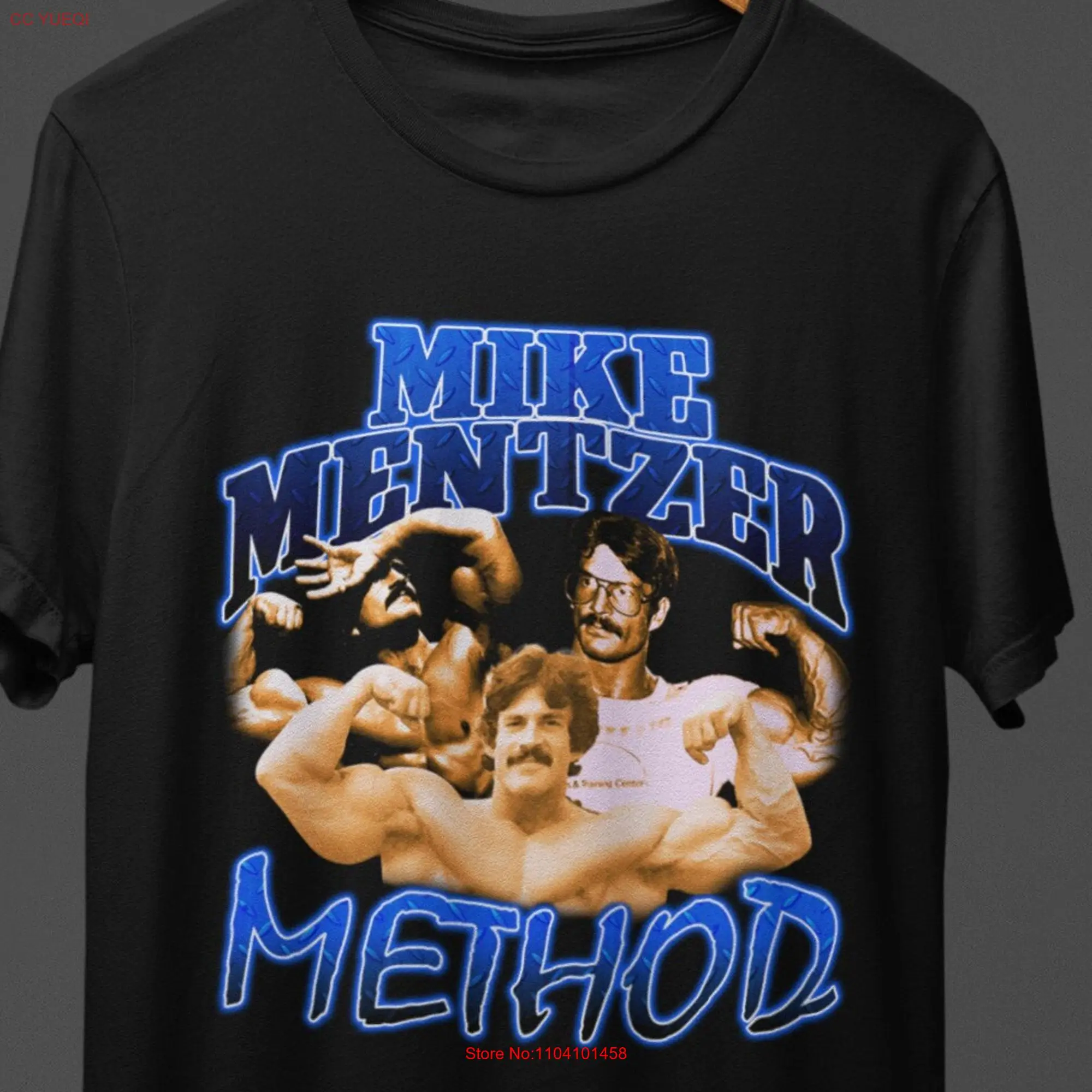 Mike Mentzer Method T shirt for Gym Bro Pump Cover Tren Hard Bodybuilding Vintage 90s Retro long or short sleeves