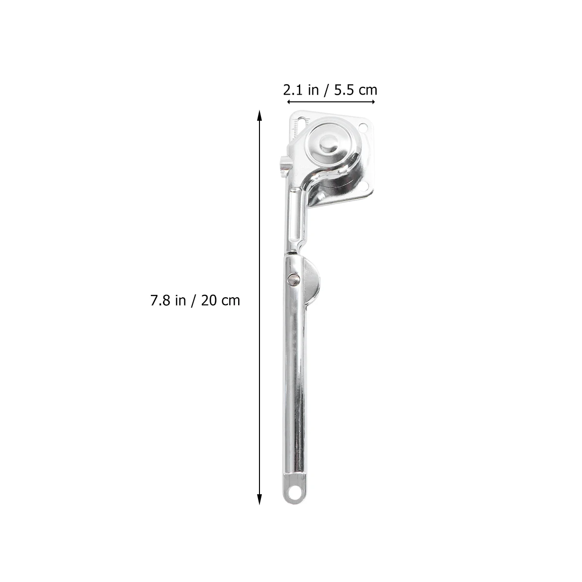 

2pcs Cabinet Door Latch Heavy Duty Zinc Alloy 12Kg Load Cupboard Closet Catch For Wardrobe Furniture Hinges Tool Silver