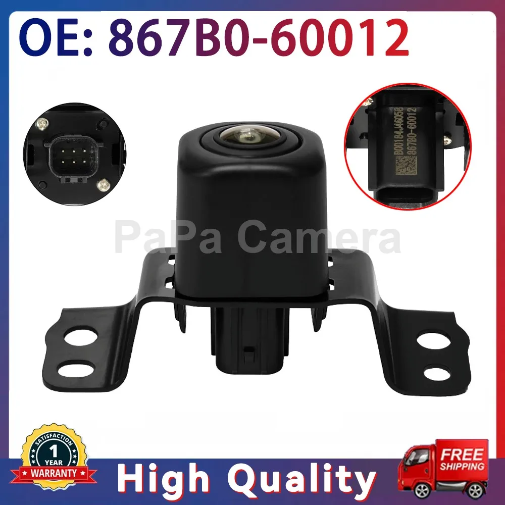 High Quality New  867B0-60012 867B060012 Front View Parking Camera For Toyota Land Cruiser Lexus LX570 2018-2021