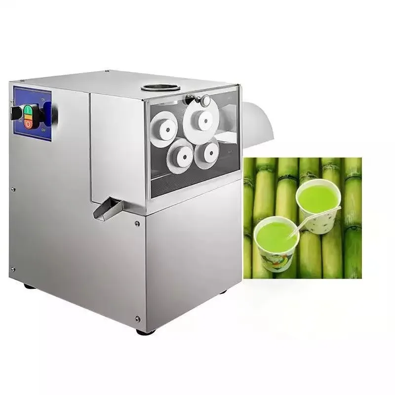 Portable Factory Shipment Sugar Cane Juicer Press Machine Food Processing Machinery Sugarcane Juicer