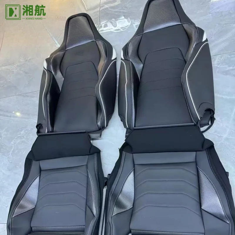 Suitable for Volkswagon Golf8 Upgade Customization Design Spoge Synthetic Real Lea Car Sports gti Seats Racing Seat
