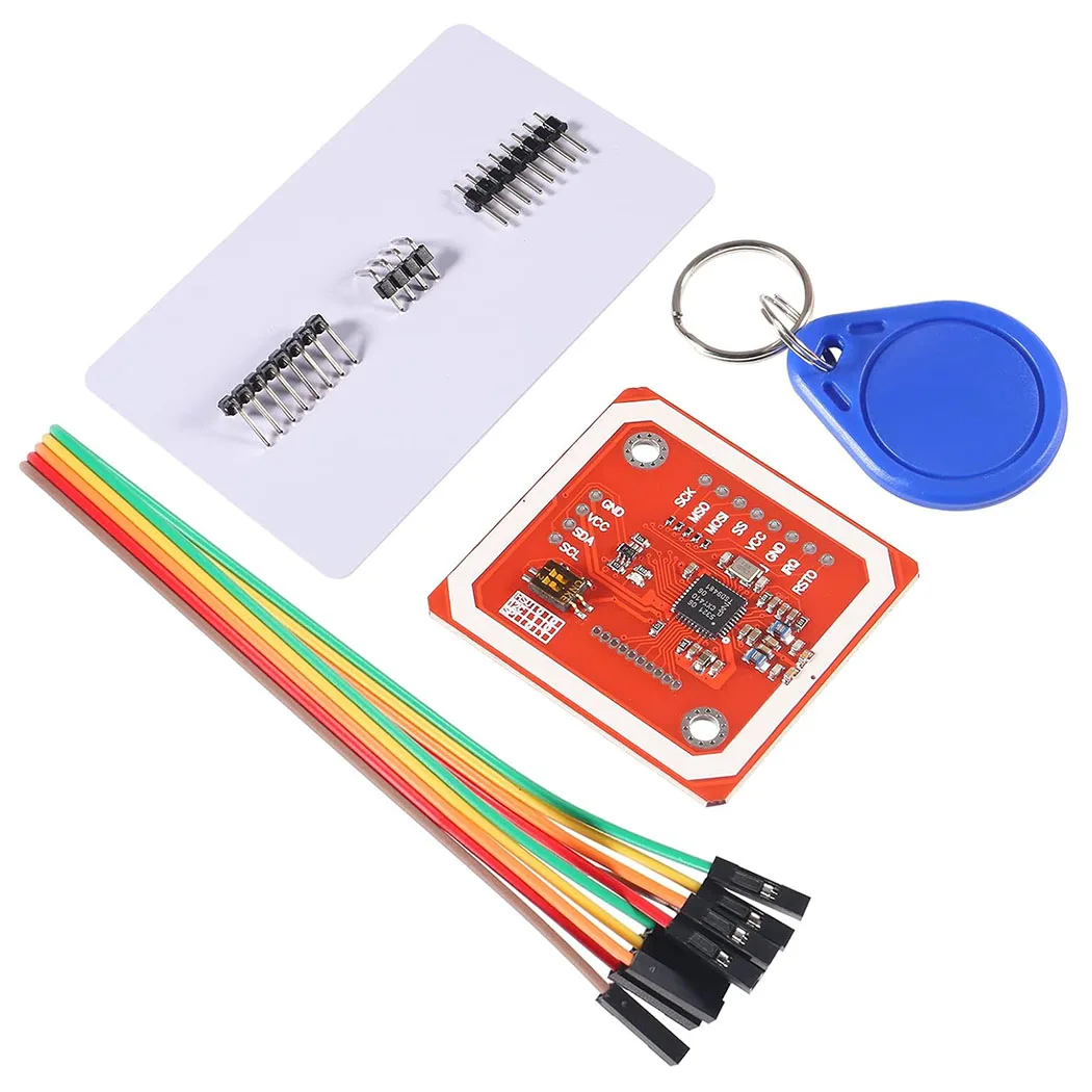 

PN532 NFC NXP RFID Module V3 Kit Near Field Communication Reader Module I2C SPI HSU with S50 White Card Key Card for Raspberry