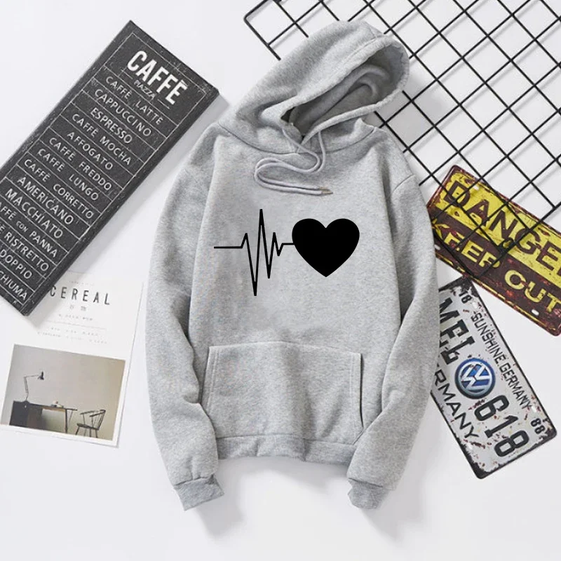 ملابس نسائية بلوزات جديدة للاستخدام اليومي في الهواء الطلق موضة غير رسمية عالية الجودة رياضية 2025 بدلة رياضية فضفاضة ومريحة بقلنسوة #4