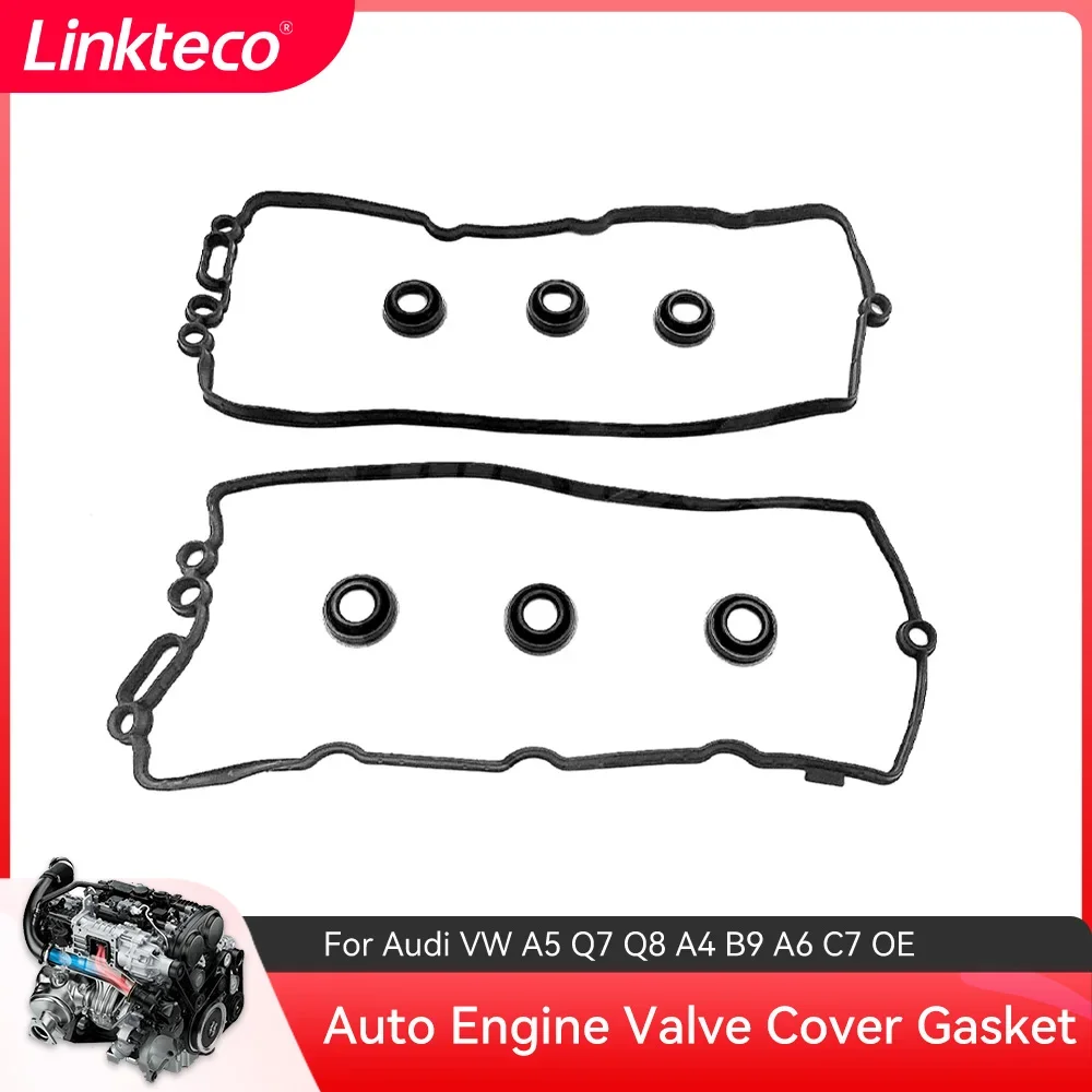 Car Engine Valve Cover Gasket For Audi A4 A5 A6 A7 A8 Q5 Q7 Q8 VW AMAROK TOUAREG 3.0 TDI V6 DIESEL DOHC Turbocharged CSWB DCPC