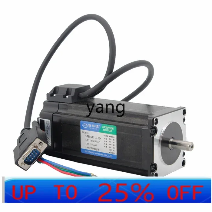 LH high-speed closed-loop stepper motor set, large torque 3N with encoder closed-loop driver set