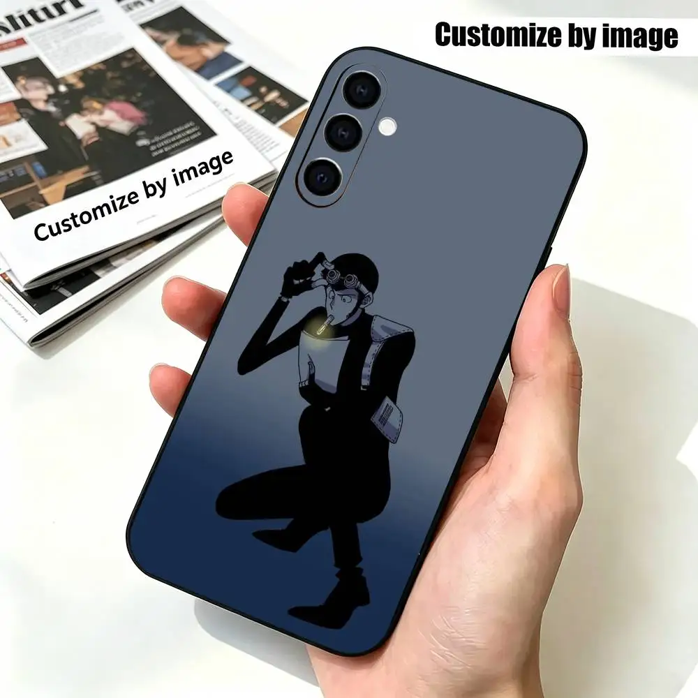 Lupin The T-Third Anime Gift  Phone Case Black Silicone Soft For Samsung Galaxy A73,A72,A71,A70,A53,A52,A51