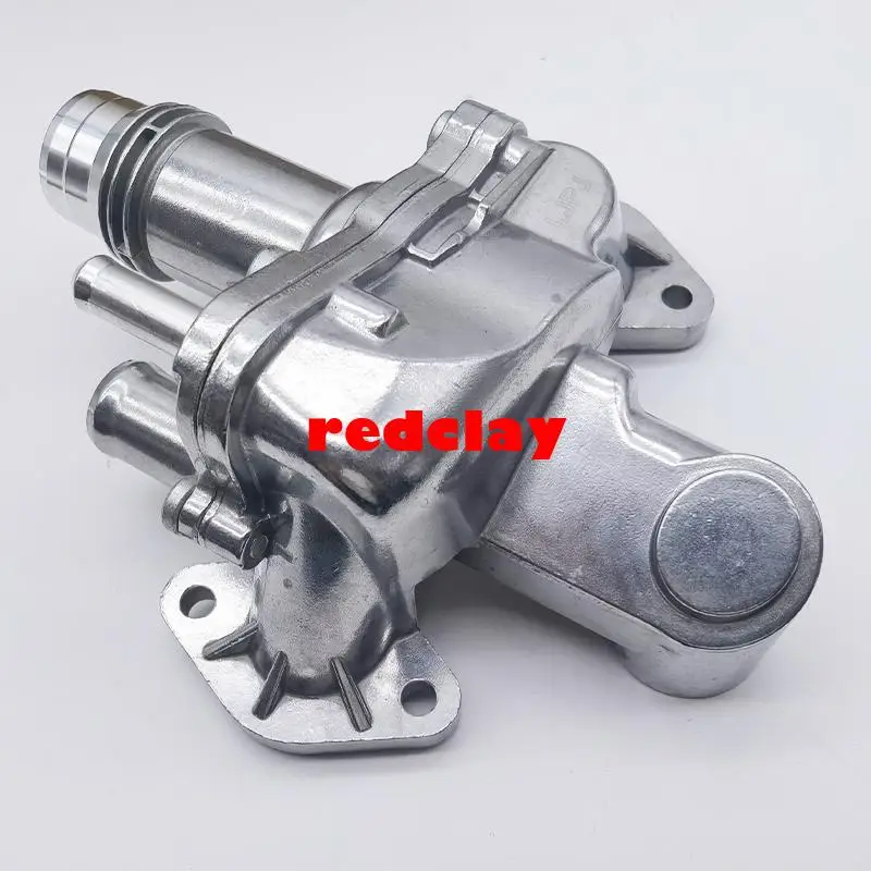 Aluminum thermostat housing kit for Land Range Rover Sport Discovery LR3 4 2.7 3.0 diesel Jaguar XF outlet pipe LR073372