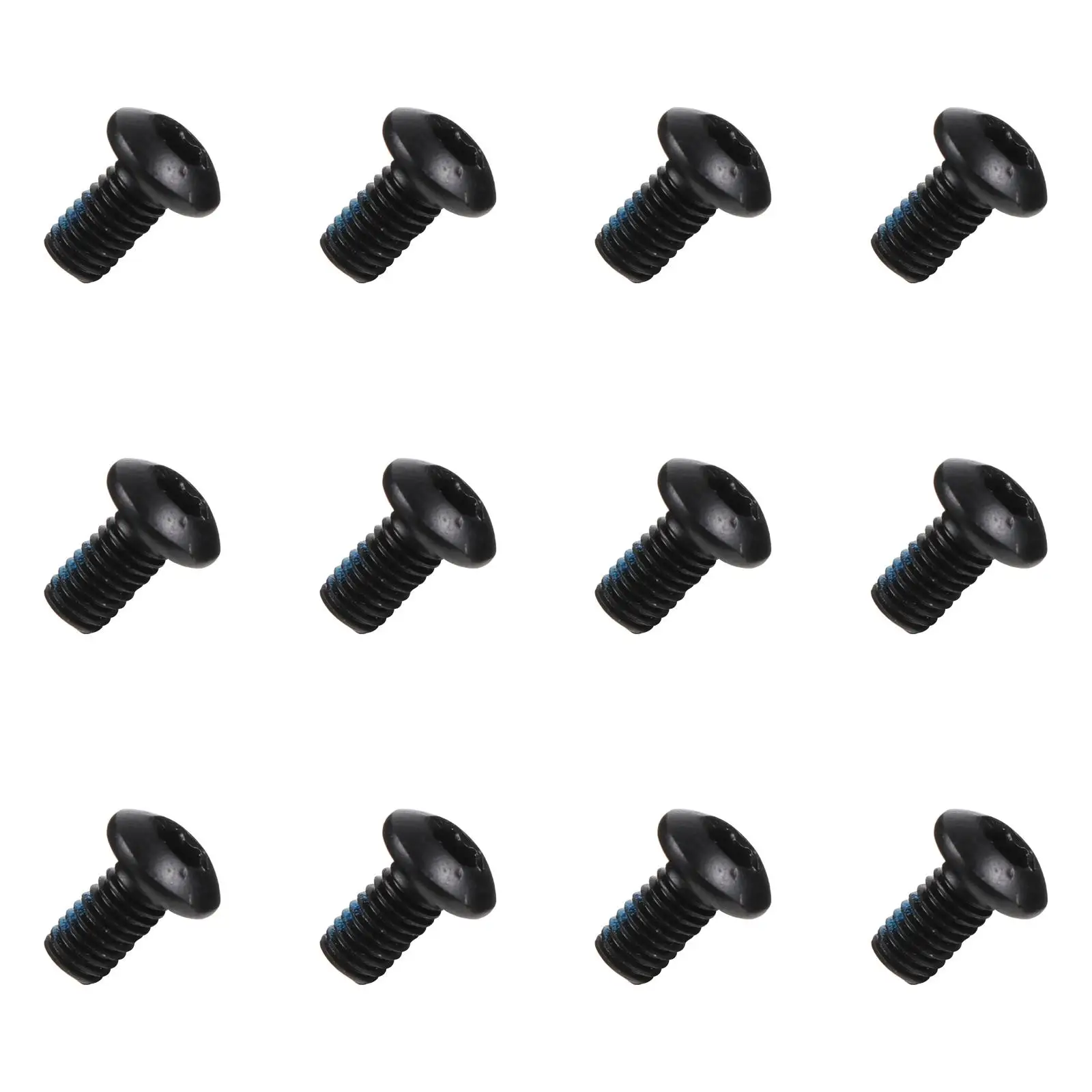 

12 Bike Rotor Bolts T25 Screws Durable Alloy Steel Anti Rust Coating Easy Install Brake T25 Disc Screws Accessories