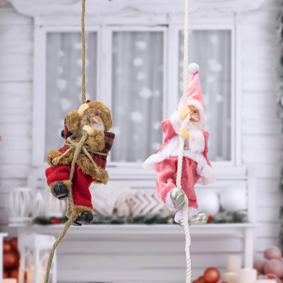 Christmas Hanging Decoration Christmas Party Decoration 2025 Xmas Santa Claus Hanging Ornament Navidad Natal New Year Gift 2026 - Image 4