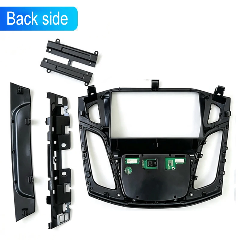Car Radio Fascia Installation Panel For Ford Focus 3 Mk 3 2011- 2019 Android  2 Din Stereo Mounting Bezel Faceplate Frame Kit view 4