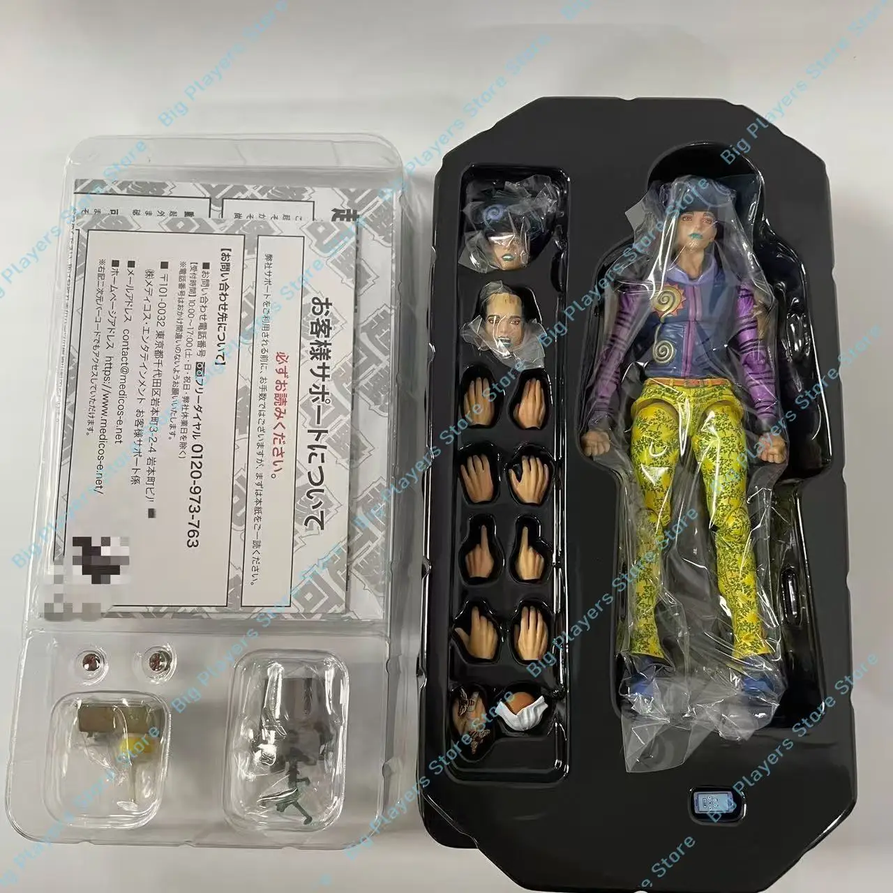 Auf Lager: JOJO's Bizarre Adventure Wonder of U Super Action Statue Toru Figur Modell – Detail 4