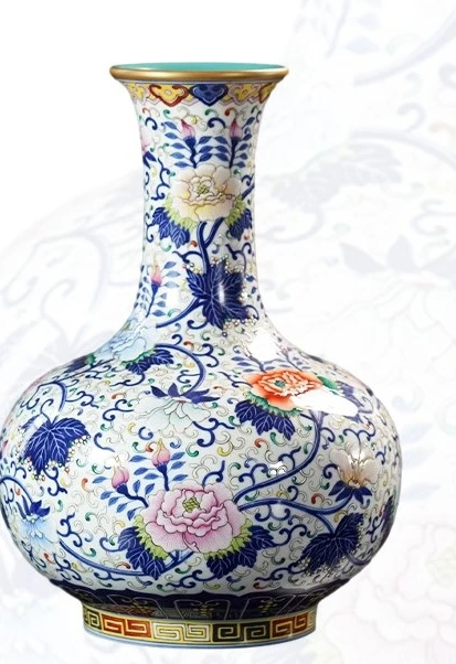 

painted antique living room blue and white porcelain new Chinese bogu frame porcelain
