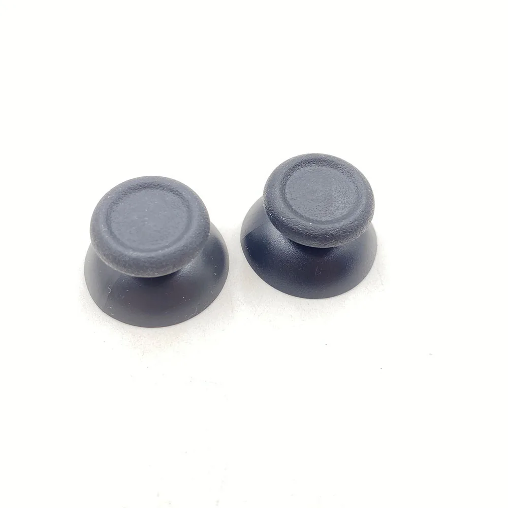 30 قطعة باللون الأسود والرمادي لجهاز بلاي ستيشن 4 PS4 Pro غطاء عصا التحكم المطاطية النحيفة لـ Dualshock 4