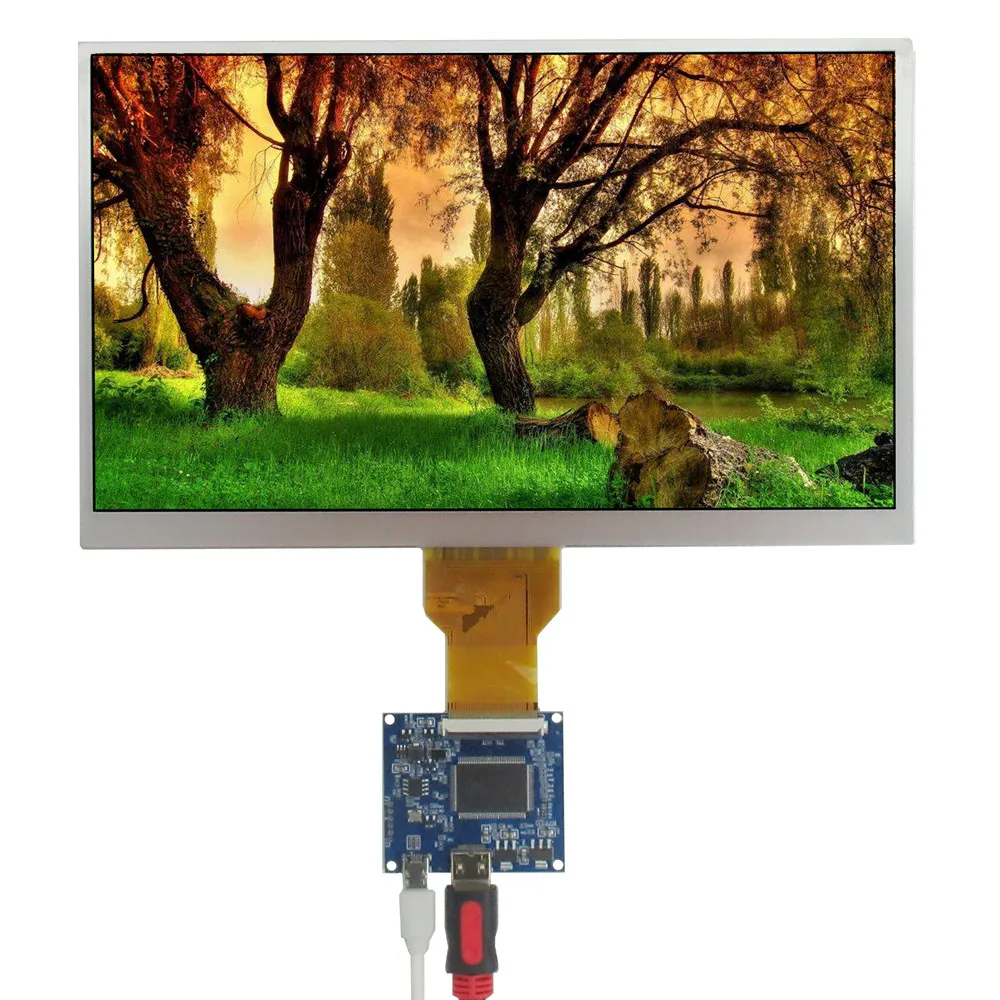 10.1 אינץ 1024*600 מיני HDMI-תואם מסך LCD תצוגת נהג לוח עבור פטל Pi בננה/כתום pi מיני מחשב PC