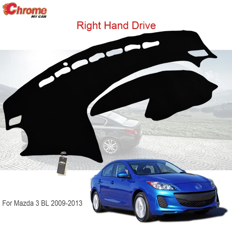 Car Dashboard Cover Dash Mat For Mazda 3 M3 Axela BL 2009 2010 2011 2012 2013 Automobile Non-slip Sun Shade DashMat Pad Carpet