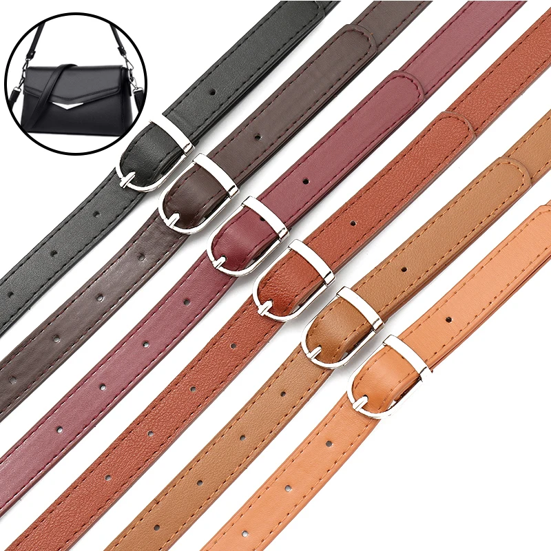 Leather Bag Strap Women Shoulder Crossbody Bag Belt Adjustable Wide Strap Bag Part Accessories Female Messenger Bag Strap 120cm