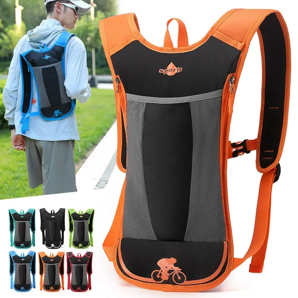 Lightweight Hydration Backpack Breathable Waterproof Running Hydration Vest Adjustable Reflective Running Vest for Outdoors