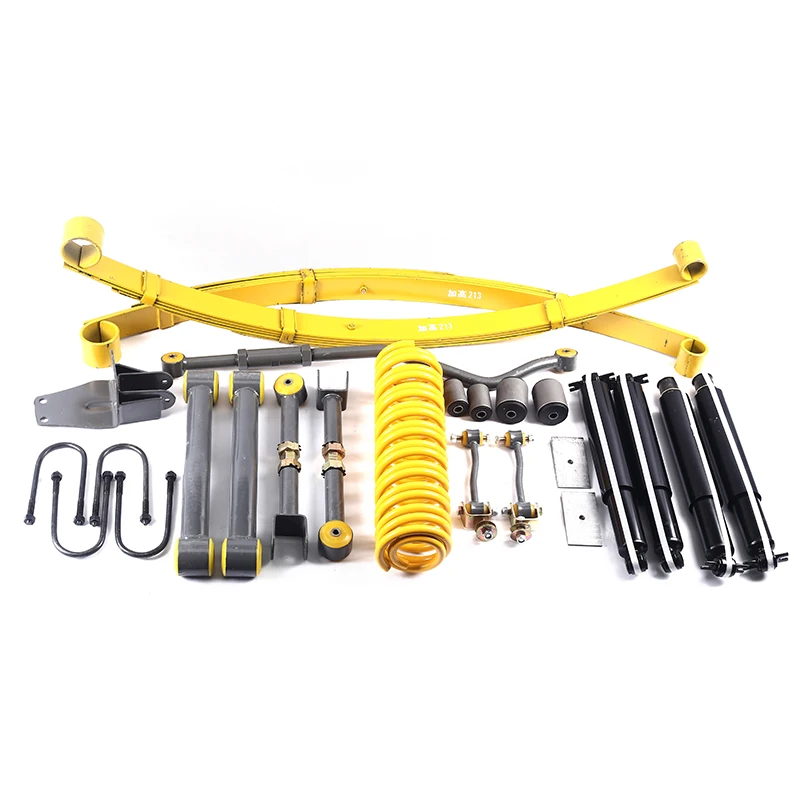 

4x4 3" Lift Kits for jeep XJ Car Shock Lift Spring Rear Block Full Set Shock Absorber Suspension for Jeep Cherokee XJcustomcu