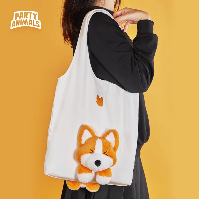 

Игра Partyanimals Рисунок Немо Плюшевая Холщовая Сумка Ватт Плюшевый Кошелек Для Монет Милая Вечеринка Периферий Животных Соберите Украшения Игрушка Подарок