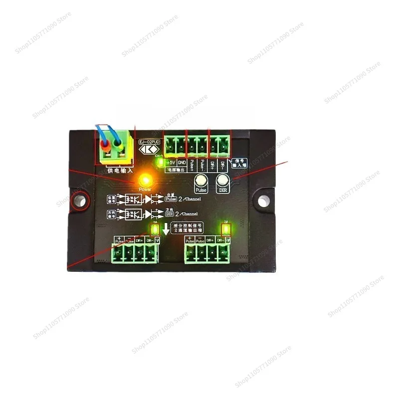For Position Plus Direction, Pulse Signal One Point and Two Points, Servo Motor Driver