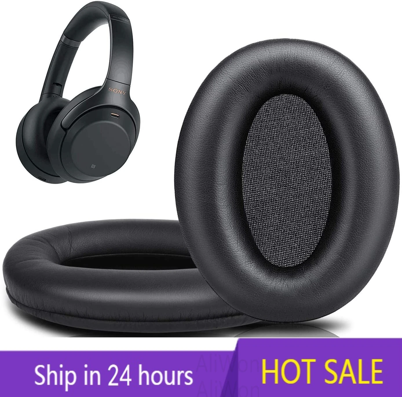 Replacement Earpads For Sony WH-1000XM3 WH 1000XM3 WH1000XM3 Headphones Ear Pads Ear Cushions Accessories Repair Parts Cover