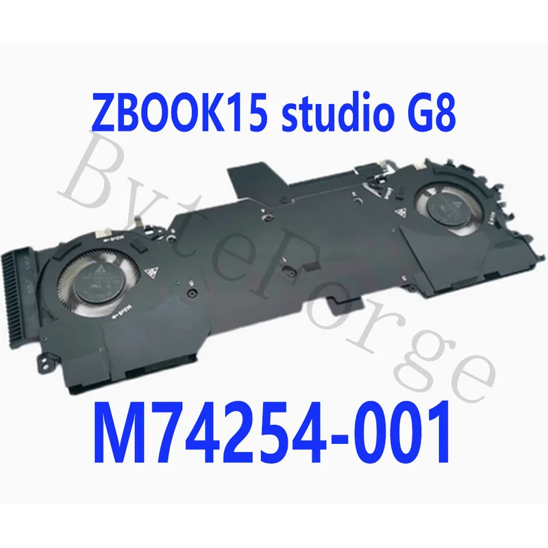 OEM Replacement  For HP ZBOOK15 studio G8 Laptop CPU GPU Cooling Fan with Heatsink M74254-001