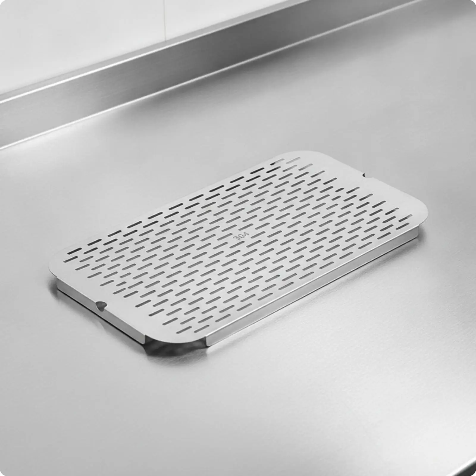 Perforated Stainless Steel Roasting Tray for Kitchen Bakeware Set with Raised Edges for Even Heat Distribution