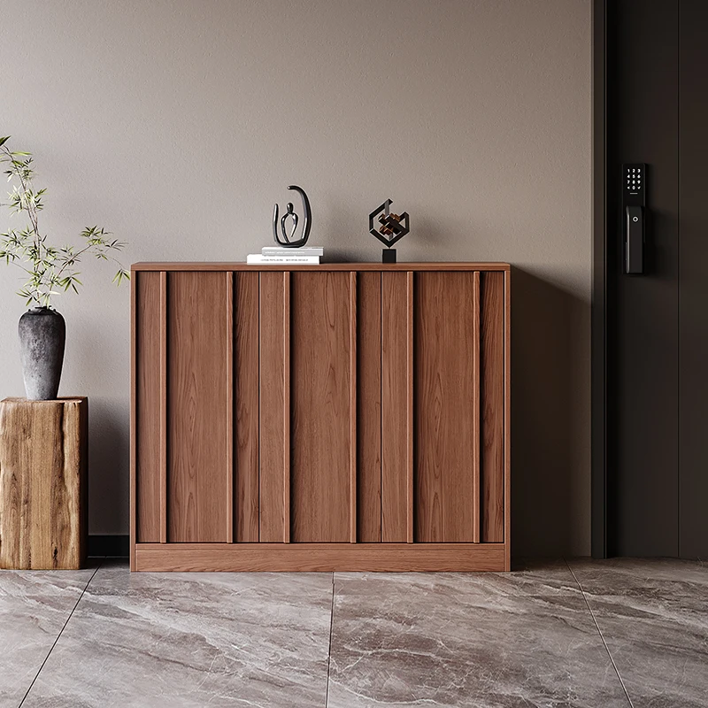 

Wooden Storage Shoe Cabinet Organizer Living Room Luxury Box Designer Slippers Vertical Shoe Shelf Modern Muebles Home Furniture