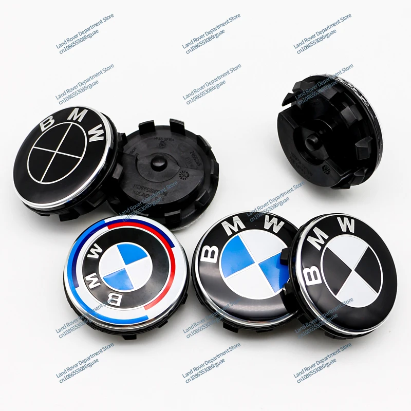 BMW G11 G12 G30 G31 G32 G38 G01 G08 G02 G05 F45 F46 F52 F48 F49 F39 F90 4pcs 56 68mm Floating Wheel Center Caps Auto Accessories