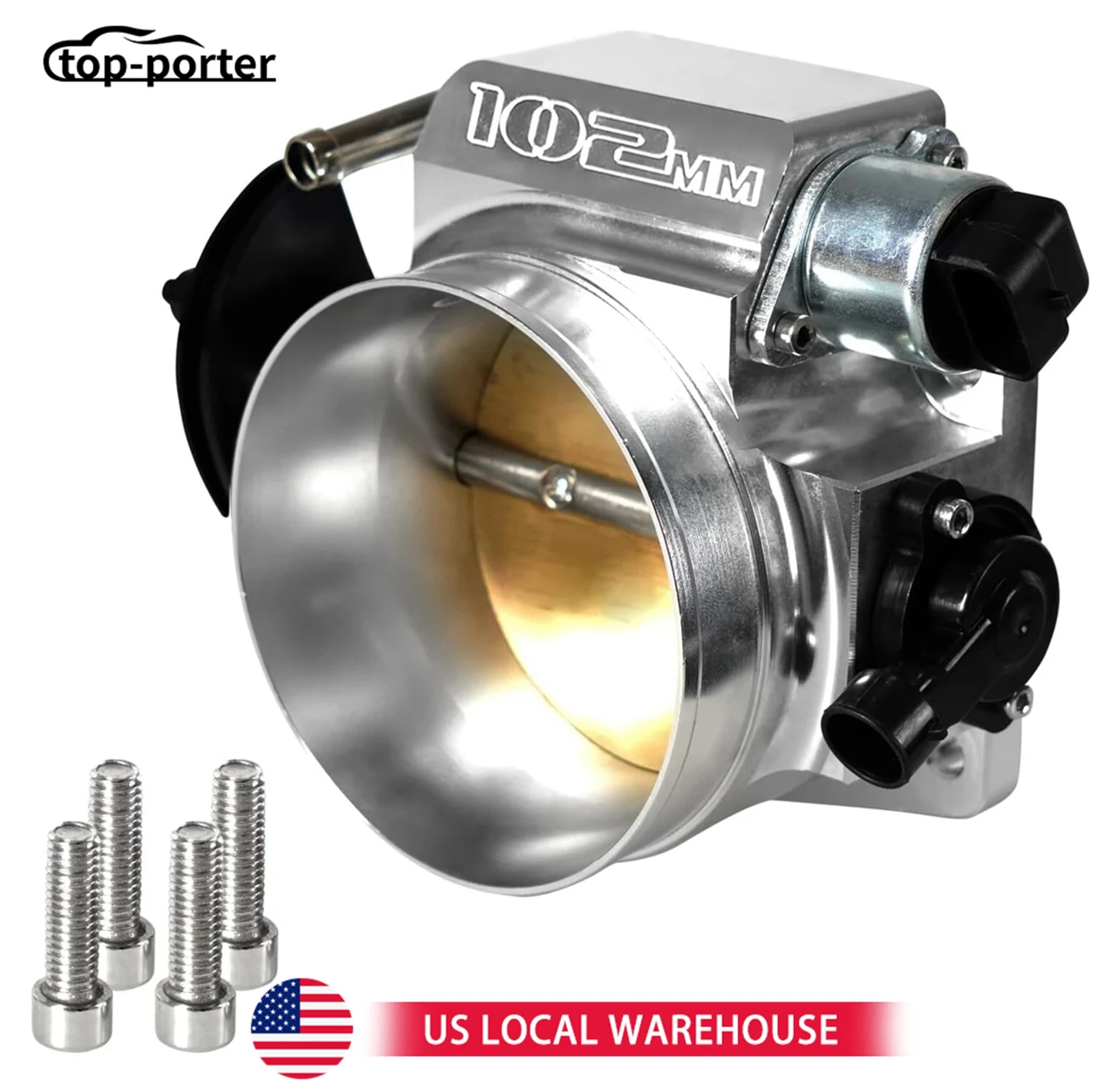 

For Chevy LSX LS LS1 for Chevy TrailBlazer SS 2006-2009 SAU-142 102mm Throttle Body Assembly with TPS IAC Position Sensor